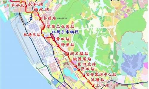 深圳地铁12号线线路图_深圳地铁12号线线路图站点